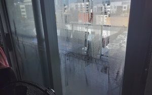 Mould growth from condensation